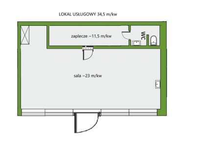 lokal na sprzedaż - Warszawa, Mokotów, Sadyba, Konstancińska